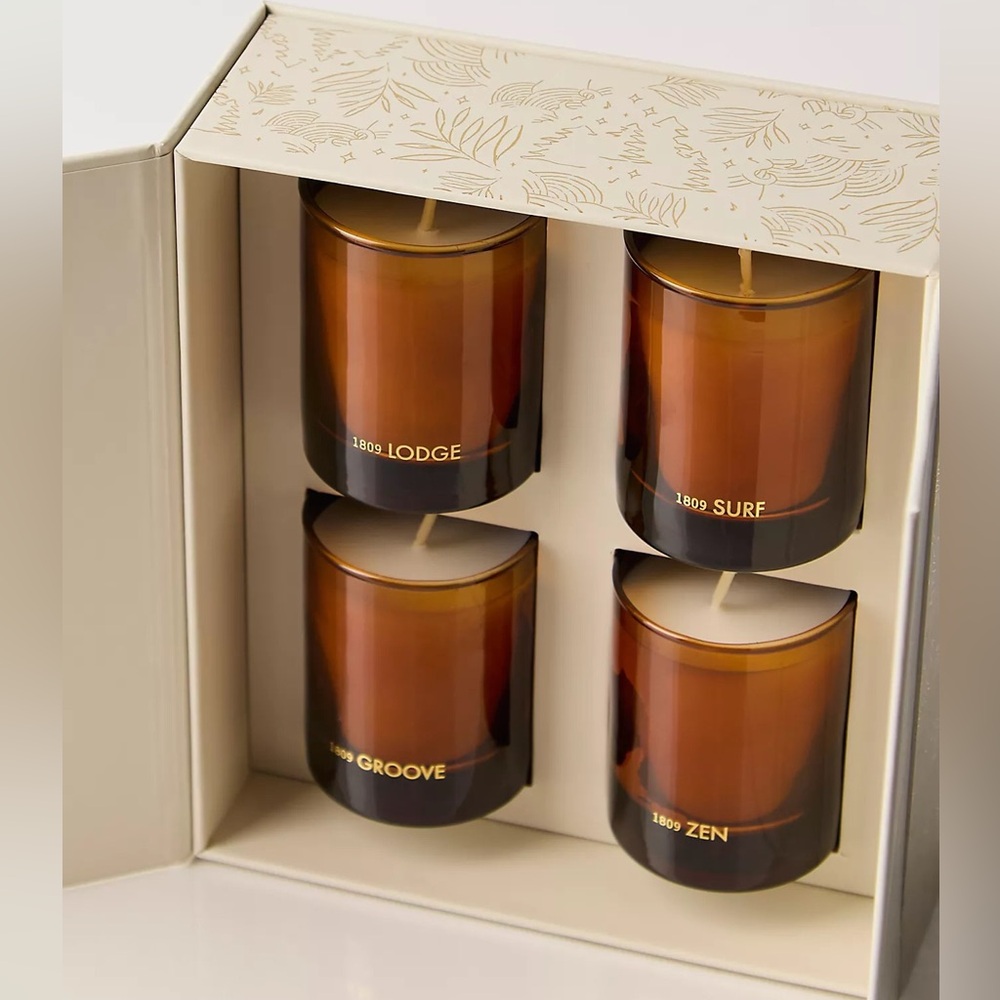 Free People 1809 Collection Mini Candle Gift Set, NIB